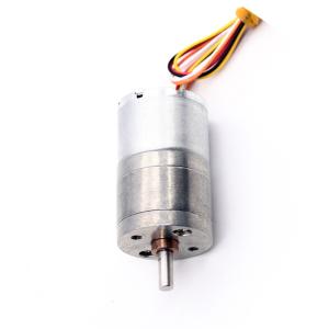 China Brushless Reduction Motor JGA25-2418 12V 42RPM 1:103 High Torque Gear Reduction Motor factory