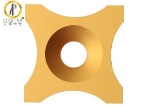 China SPUB-63A AL2O3 Coated Solid Carbide External Scarfing Inserts for High Frequency Tubes and Pipes factory