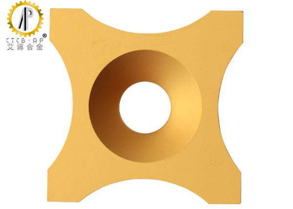 SPUB-63A AL2O3 Coated Solid Carbide External Scarfing Inserts for High Frequency
