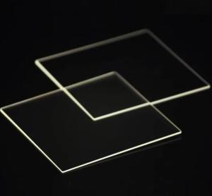 China High Light Transmittance High Temperature Resistant Optical Glass Quartz Glass Sheet For Laboratory Instrument factory