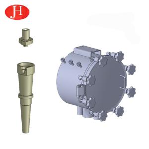 ISO9001 Cassava Starch Processing Equipment Hydrocyclone Sand Separator