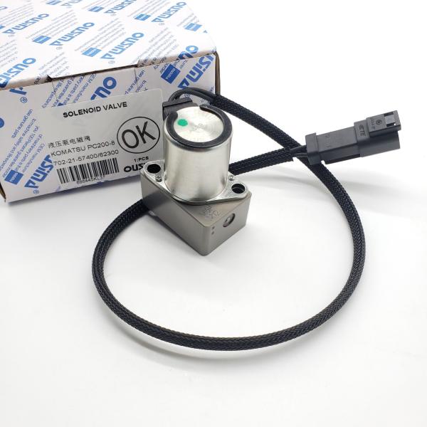 OUSIMA Hydraulic Pump Solenoid Valve Excavator PC200-7/8/10 702-21-57400 702-21