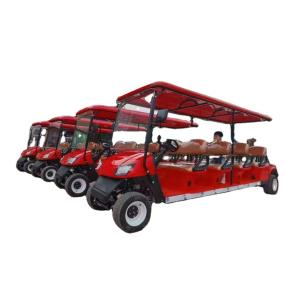 China Electric Hunting 8 seater Golf Cart 3.5KW 10 Inch factory