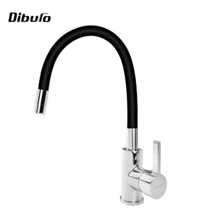 China Black Flexible Silicone Hose 12L/Min 45*25*7cm Kitchen Water Faucet factory