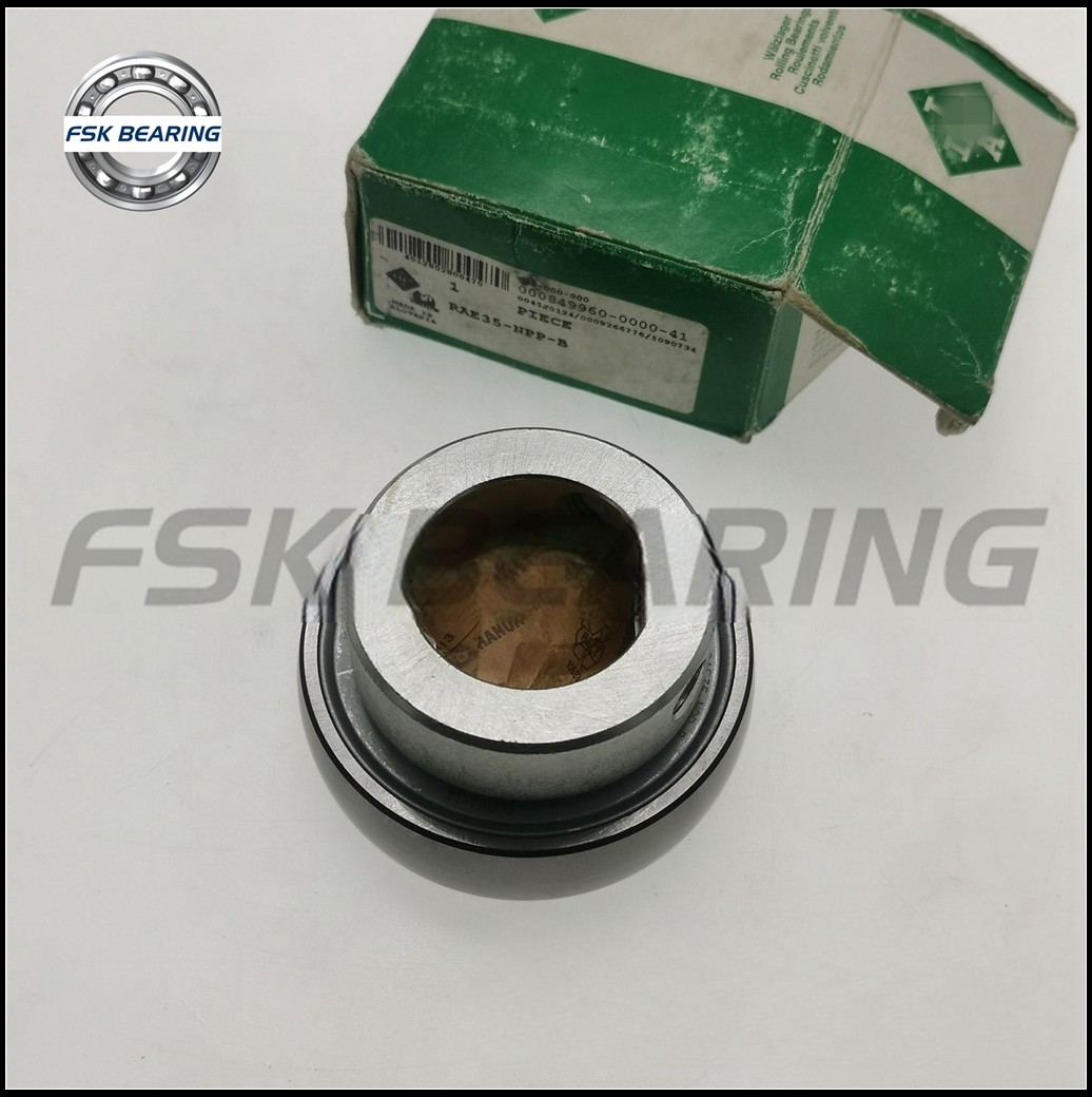 USA Market GRAE35-XL-NPP-B Radial Insert Ball Bearing 35*72*38.9 mm Gcr15 Chrome Steel