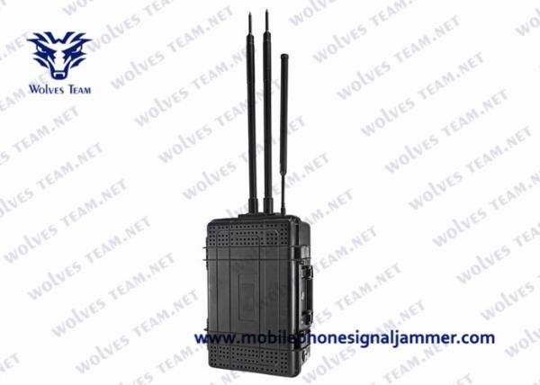 Military 20 - 6000Mhz VIP Protection Defence Vehicle Bomb Jammer Portable Cell