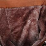 S089 New Martin boots retro original handmade leather velvet mid-tube platform