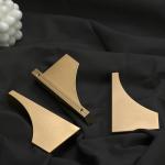 120mm Brass Aluminium Combination 3 Color Cabinet Door Handles