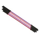 junior training barbell bar for beginners/teenagers/women, colored weightlifing