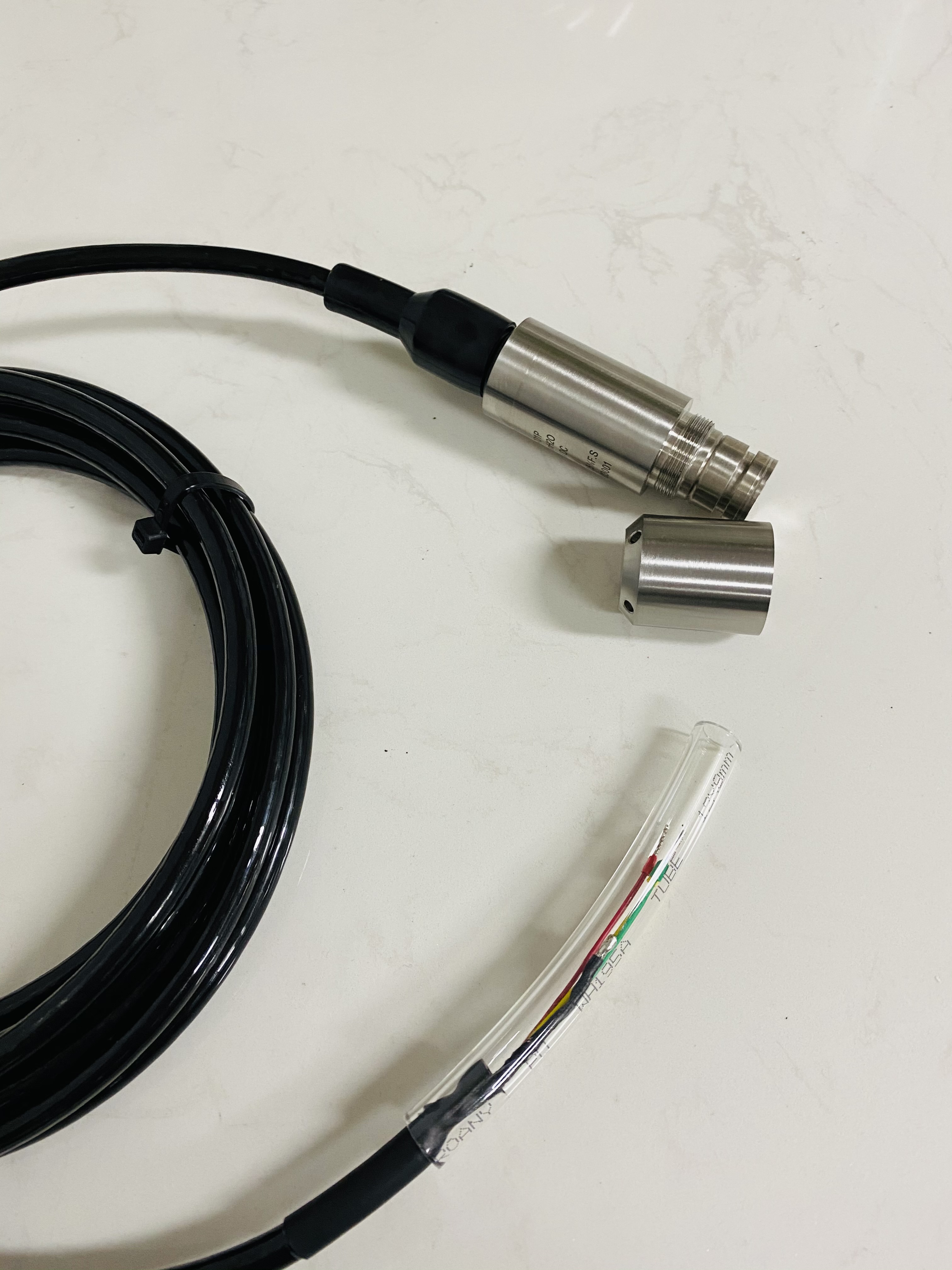 Liquid Level Sensor RS485 Modbus Hydrostatic Submersible Ground Temperature Pressure