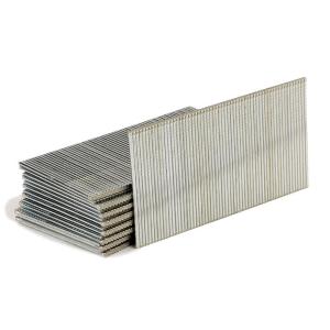 China Pneumatic 16 Gauge 20mm Finish Brad Nails 3/4 Inch Galvanized For Wood Furniture factory
