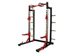China Multi Station Body Fit Commercial Power Squat Rack With Logo Customized factory