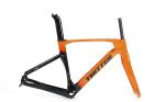 Various Colors T800 Carbon Road Bike Frame , Carbon Track Frameset Thru Axle