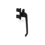 Custom Aluminium Window Door Fittings High Foot Casement Handle With Srews