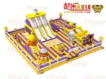 Rocky Alien Theme Park Inflatable Blow Up Jumping Castle For Sale