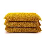 Anticorrosive Kitchen Cleaning Scourer Microfiber Kitchen Sponge Scourer 12.5*9