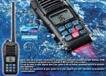 IC-M23 Buoyant ICOM VHF Marine Transceiver waterproof IP67 floating walkie