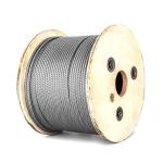 DIN Standard 6x25fi 6x29fi 6mm-50mm Galvanized Steel Wire Rope for Crane made