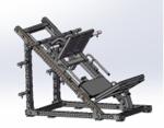 New Design Commercial Gym Equipment Strength Training Plate Loaded Leg Press