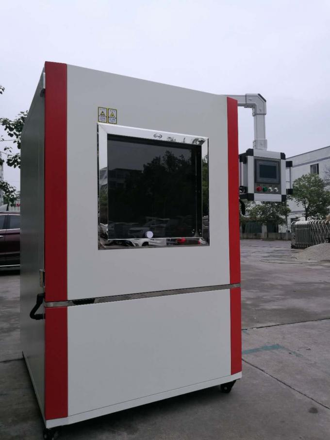 202# SS Funnel Type Dust Resistance Test Chamber External Size 1000*W1000*H1000mm 0