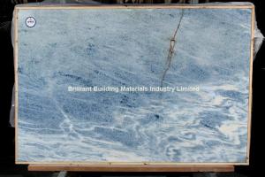 China Luxury Azul Cielo Marble Slabs, Ocean Blue Marble Slabs factory