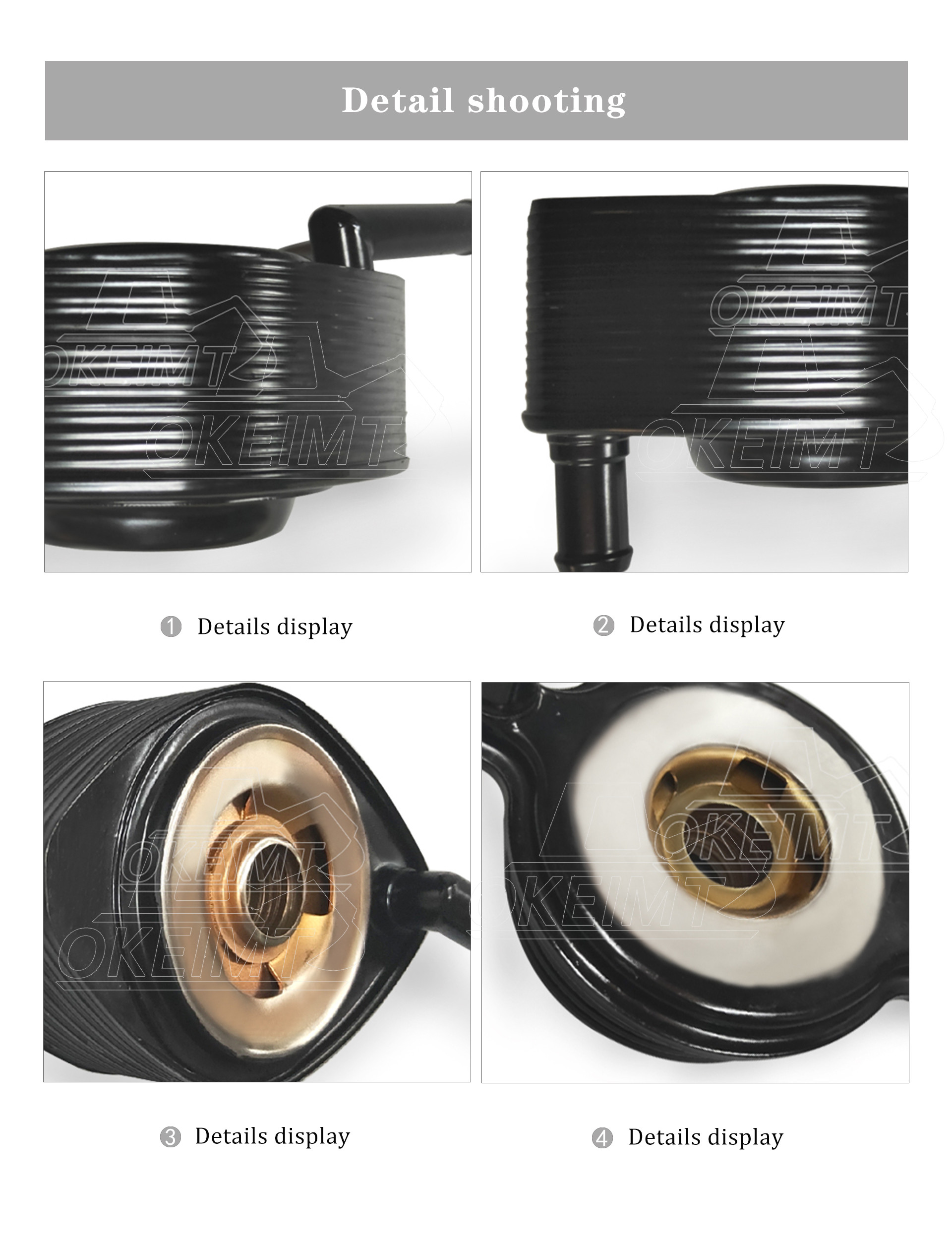 Engine Oil Cooler For ISUZU 4KH1 Apply to Isuzu 897166499 8-97226391-0 8-97081-589-a