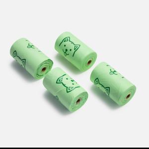 China EPI D2W Adios Compostable Dog Poop Bag For Walking Waste factory