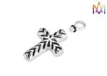 Cross Shaped Urn Necklace Charms