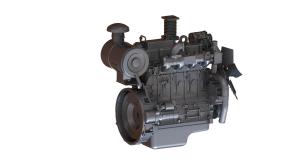 China Turbocharged Intercooler 1500rpm Natural Gas Engines 5.2L Biogas Generator Set YC4GN factory