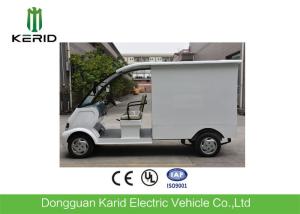 China Small Dimension 48V / 4kW Electric Cargo Van With Enclosed Container factory