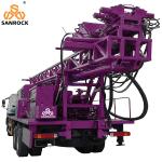Truck Mounted Water Well Drill Rig With Mud Pump 500m Hydraulic Water Well