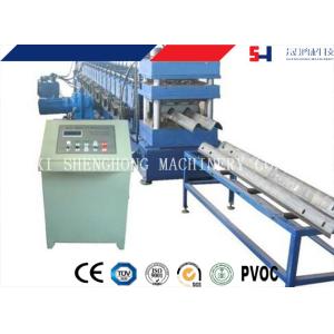 Full Automatic Scroll Highway Guardrail Roll Forming Machine Plc Control