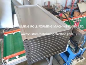 China Custom Racking Roll Forming Machine Hydraulic Cutting System factory
