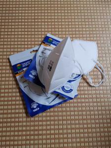 China White Kn95 Particulate Respirator Spot Antivirus Bacteria Without Valve factory
