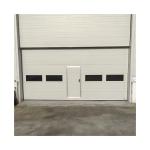 Aluminum Transparent Glass Automatically Garage Door For Residential Buildings