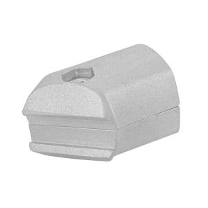 China Lean Tube Plug Hand Inserted Furniture Connector Aluminum Tube Aluminum Alloy Fixed Connector Appearance 45 factory