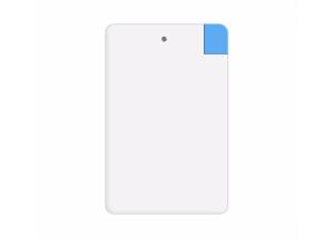 China 2500mAh Portable Power Banks Battery Chargers Logo Printed Credit Card Size factory