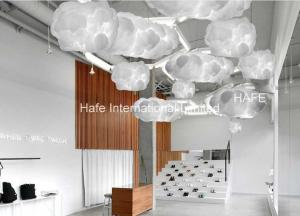 China Cotton Leather Inflatable Advertising Event Structures Cloud Decoration 120 CM factory