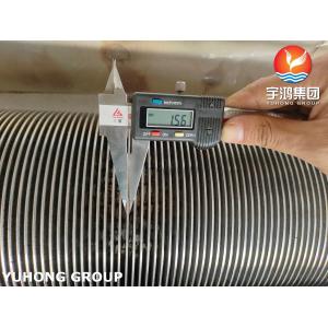 Helical Solid Fin Tubes ASTM A213 TP347H Stainless Steel Tubes With 5052