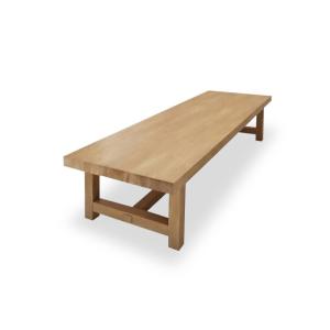 China Nordic Luxury Modern Home Restaurant Dining Room Furniture Set Sturdy Pine Cover Material for Home Wooden Dining Table factory