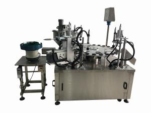 China Liquid Eyeliner Turntable Filling Machine with 304 stainless steel factory