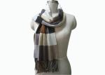 Custom jacquard acrylic Acrylic Knit Scarf / Warm Winter Wraps Shawls