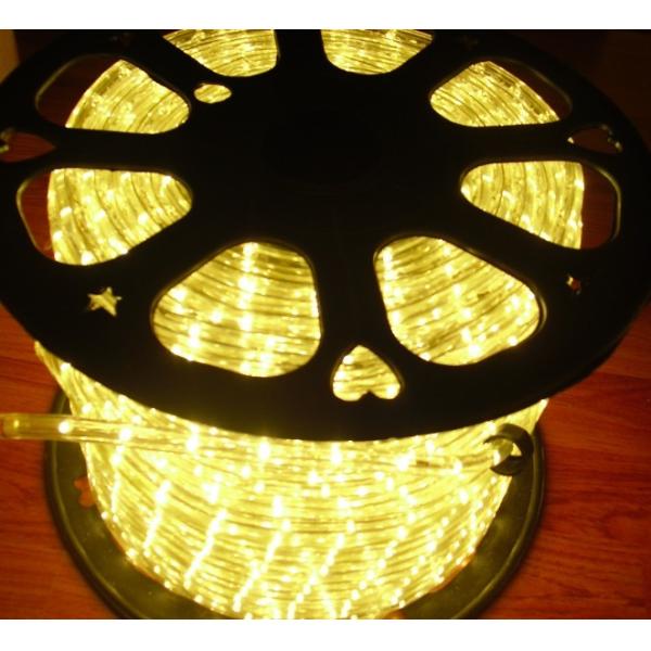 China 1/2" 2 wire round led lighting rope factory