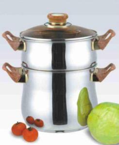 China 3pcs stainless steel couscous pot factory