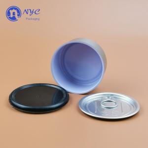 China 100ml Silver 3.5g Airtight Smell Proof Cannabis Tin factory