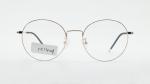 Classic Round Retro Clear Lens Glasses Non-Prescription Metal Eyeglasses for Men