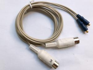 China Concentric Reusable Electrode Cable / EMG Shielded Cable factory