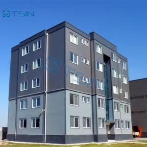 Portal Frame Prefabricated Steel Frame Building Custom Insulation