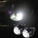White Color Exterior Projector 3 Inch Round LED Fog Lights LED Lamp For Car