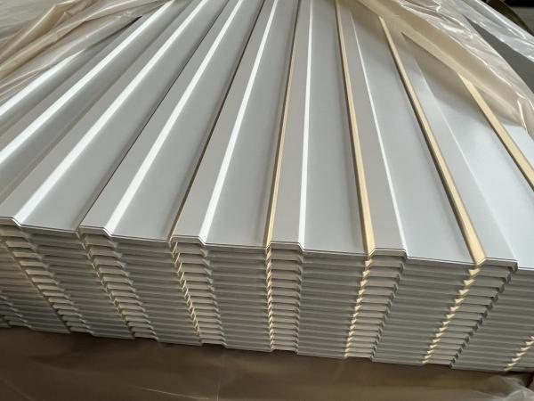HDP 30 Years Warranty RAL9002 Off White/White Grey Color Tile Metal Roof Panels